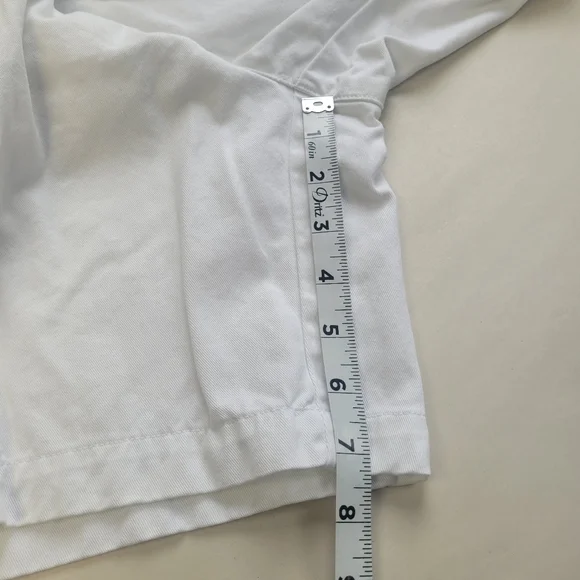 Vintage Tommy Hilfiger Shorts Size 34 White Golf Casual Chino Y2K Mens - Picture 8 of 9